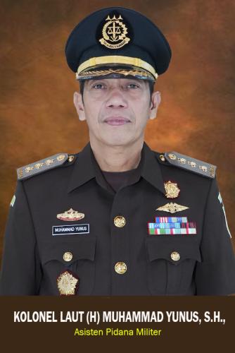 Kolonel Laut (H) Muhammad Yunus, S.H.,